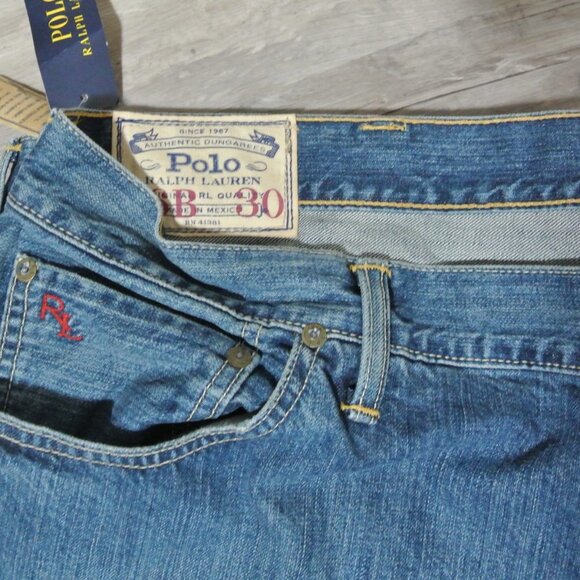 New Polo Ralph Lauren Men's Hampton Straight Jeans 46B - Picture 4 of 4
